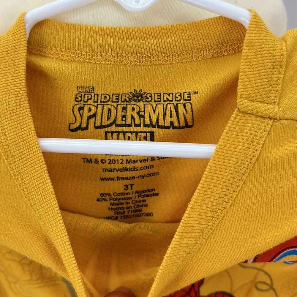 Marvel Spider-Man Spider‎ sense 🕷️long sleeve t shirt boys 3t